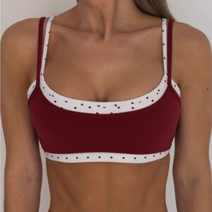 Liaison the Label double layer bra and shorts set